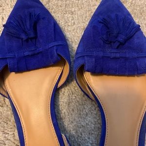 J. Crew suede flats